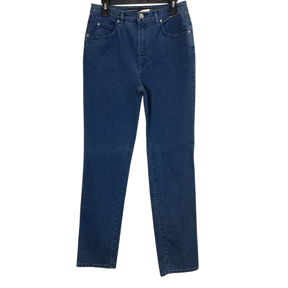 Escada Sport Italy High Rise Straight Leg Denim Jeans sz 40/10